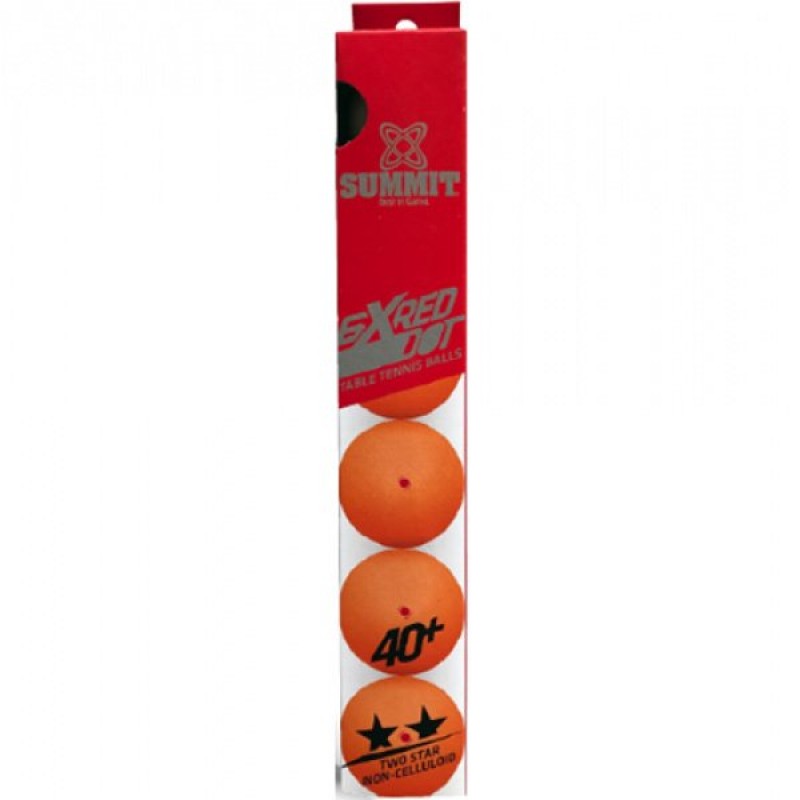 Quality Table Tennis Balls - 6 Pack - Orange