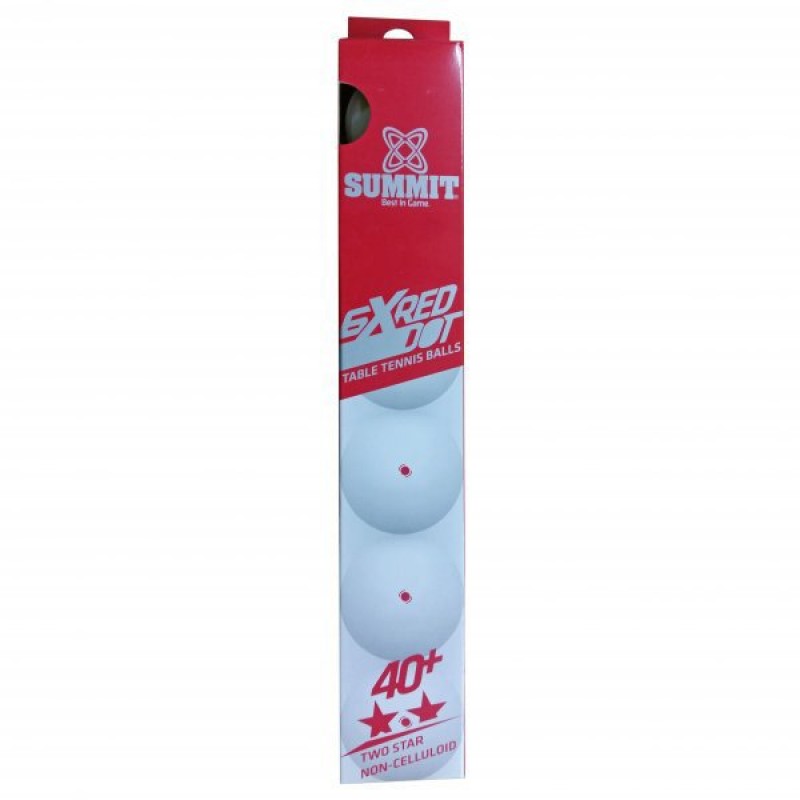 Quality Table Tennis Balls - 6 Pack - White