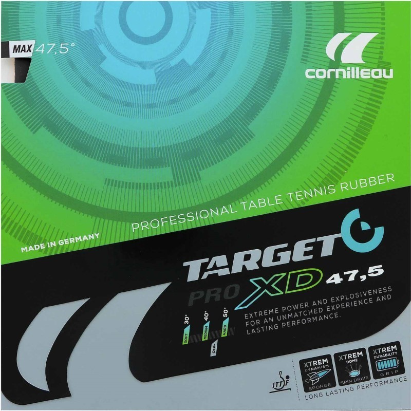 Cornilleau Pro Target XD 47.5 Table Tennis Rubber
